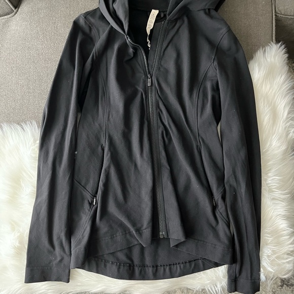 Lululemon athletica black zip up jacket - Picture 3 of 6
